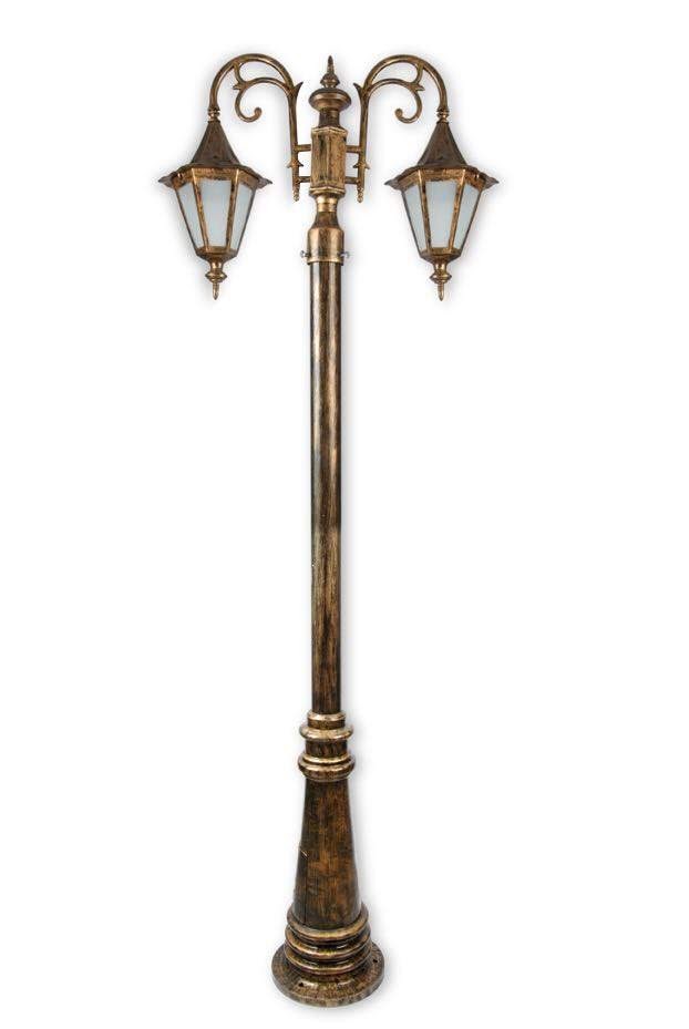 Dual-Arm 3 M Cast Iron Pole